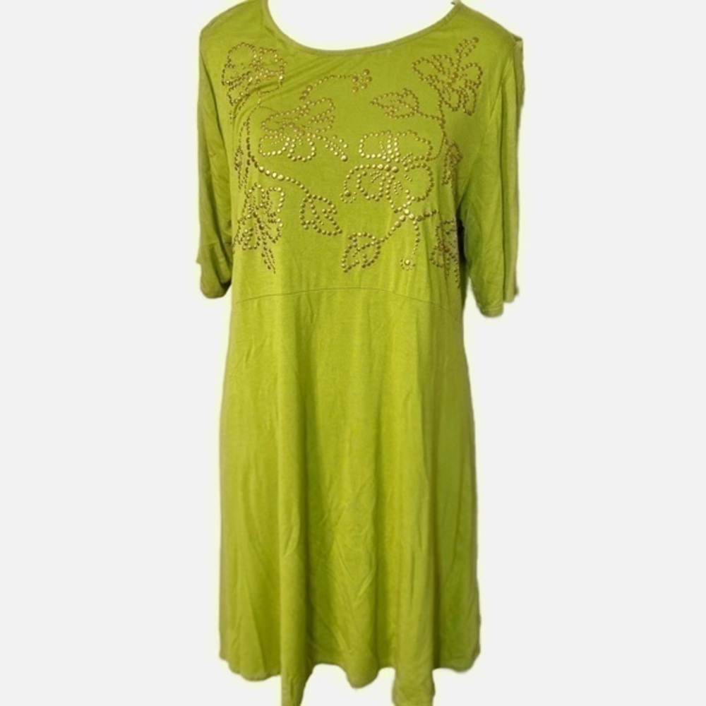 Anthony Green Embellished Elbow-Sleeve Tunic